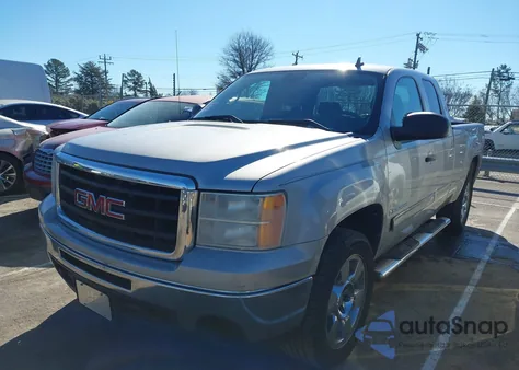 2009 GMC Sierra 1500 Sle z USA, uszkodzony, nr VIN 2GTEC29CX91126857
